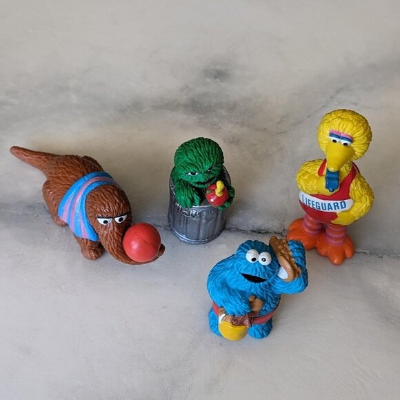 Vintage Sesame Street Figures by Applause - Picture 1 of 9
